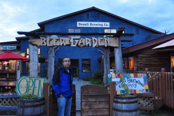 Cervejaria em Talkeetna, no Alaska